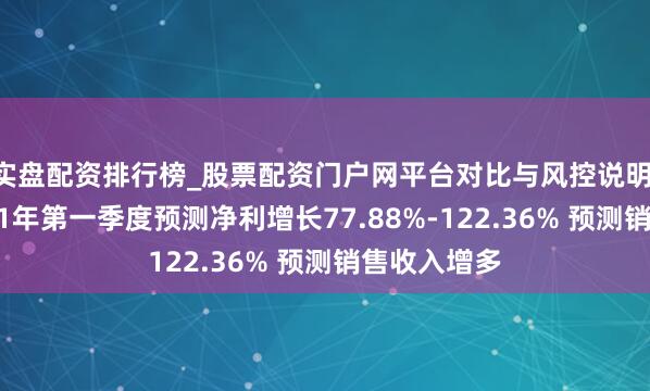 实盘配资排行榜_股票配资门户网平台对比与风控说明 新易盛2021年第一季度预测净利增长77.88%-122.36% 预测销售收入增多