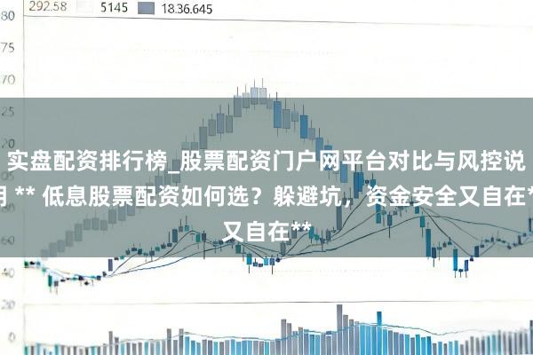 实盘配资排行榜_股票配资门户网平台对比与风控说明 ** 低息股票配资如何选？躲避坑，资金安全又自在**